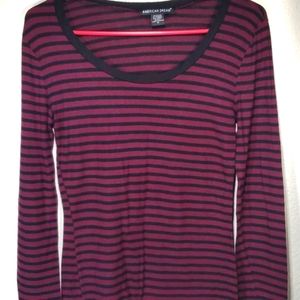 American Dream ladies pin stripe shirt M